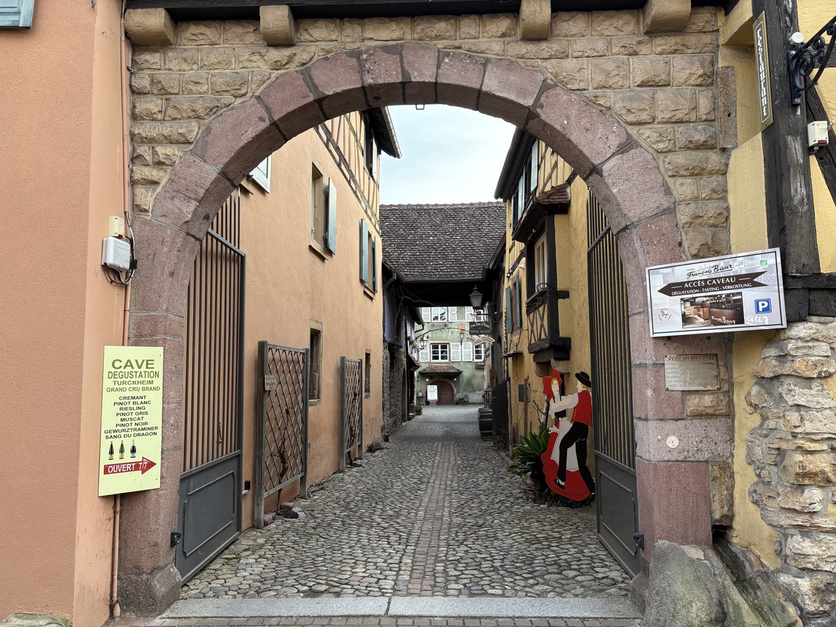 Turckheim sur la route des vins d'Alsace