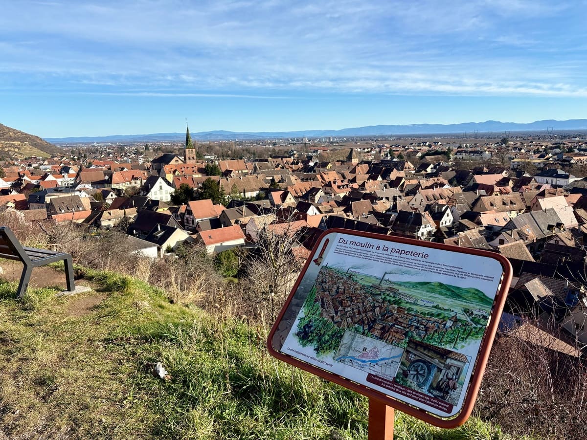 Turckheim sur la route des Vins d'Alsace